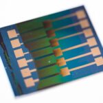 Organic Field-Effect Transistors (OFETs) on a silicon substrate